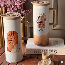 سعة 1 لتر Hobby Lobbyإبريق حراري للقهوة والشاي من